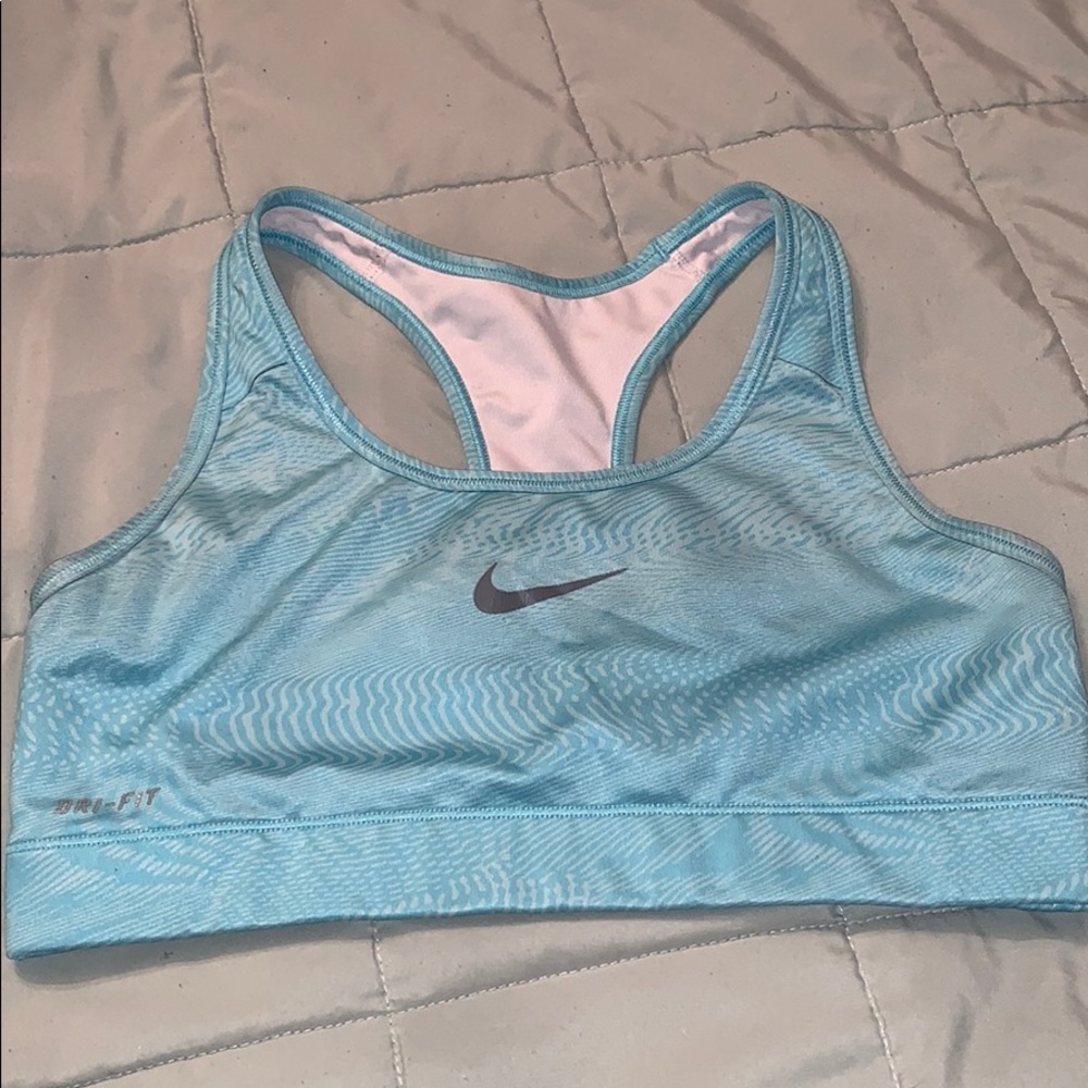 Blue Nike Sport Bra